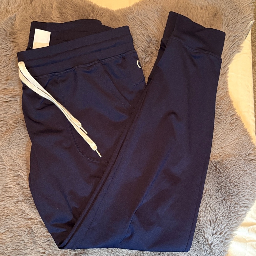 Women’s Navy Track Joggers with Drawstring